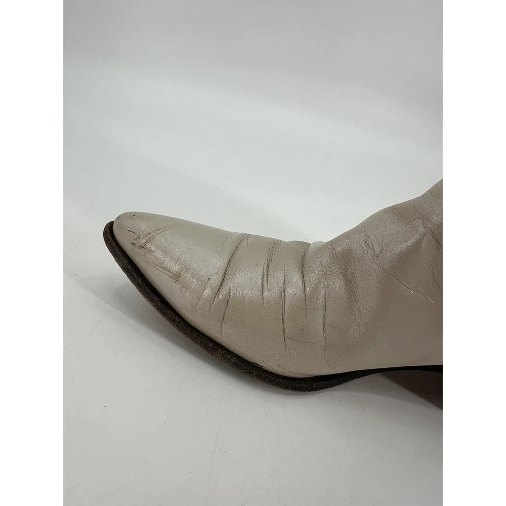 Justin Woman's 055 Khaki Suede Mid Cut Hiker Boots Size 13M 1616‎